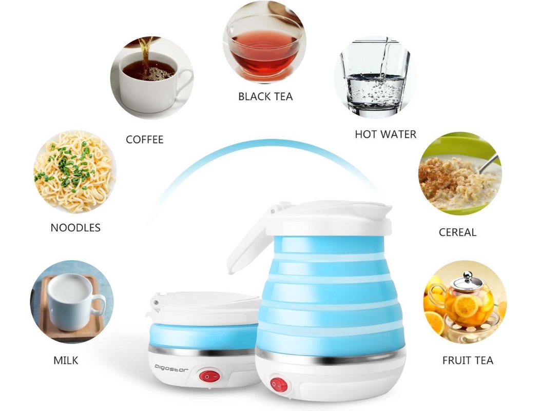 Opvouwbare waterkoker